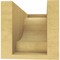 Ekena Millwork 5"W x 10"D x 5"H Wide Newport Rough Cedar Woodgrain TimberThane Corbel, Primed Tan CORUR05X10X05NEWRCPR - alternate 2